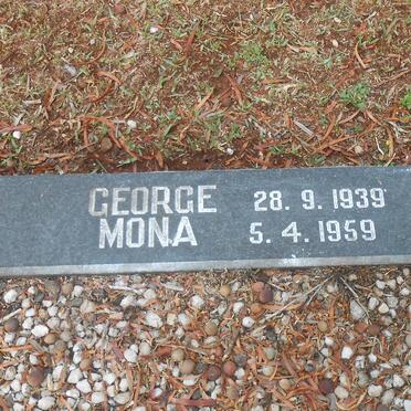 RYDER George -1939 &amp; Mona -1959
