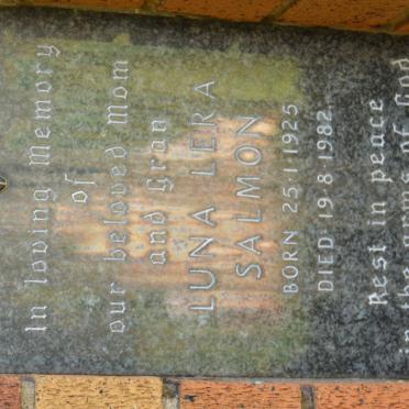 SALMON Luna Lera 1925-1982