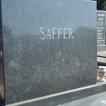 SAFFER Leonard -1976 &amp; Edie -2008