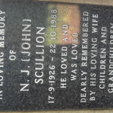 SCULLION N.J. 1926-1988