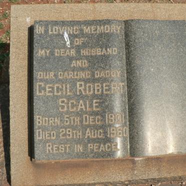 SCALE Cecil Robert 1901-1960