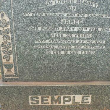 SEMPLE James -1945