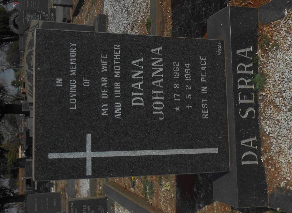 SERRA Diana Johanna, da 1962-1994