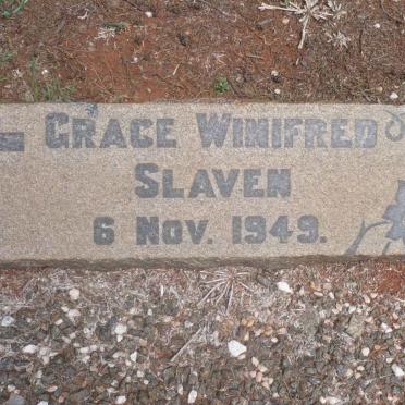 SLAVEN Grace Winifred -1949