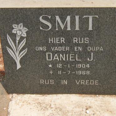 SMIT Daniël J. 1904-1968