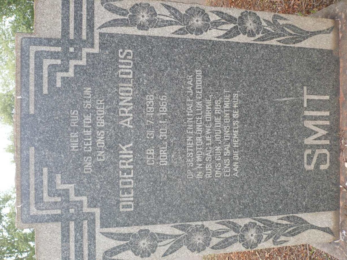 SMIT Diederik Arnoldus 1938-1955