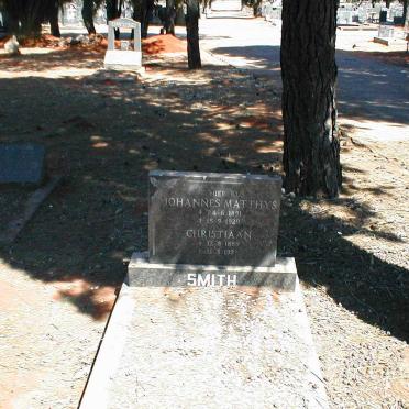 SMITH Christiaan 1889-1925 :: SMITH Johannes Matthys 1891-1929