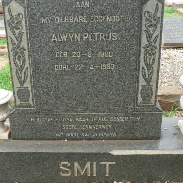 SMIT Alwyn Petrus 1890-1953