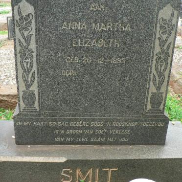 SMIT Anna Martha Elizabeth 1893-