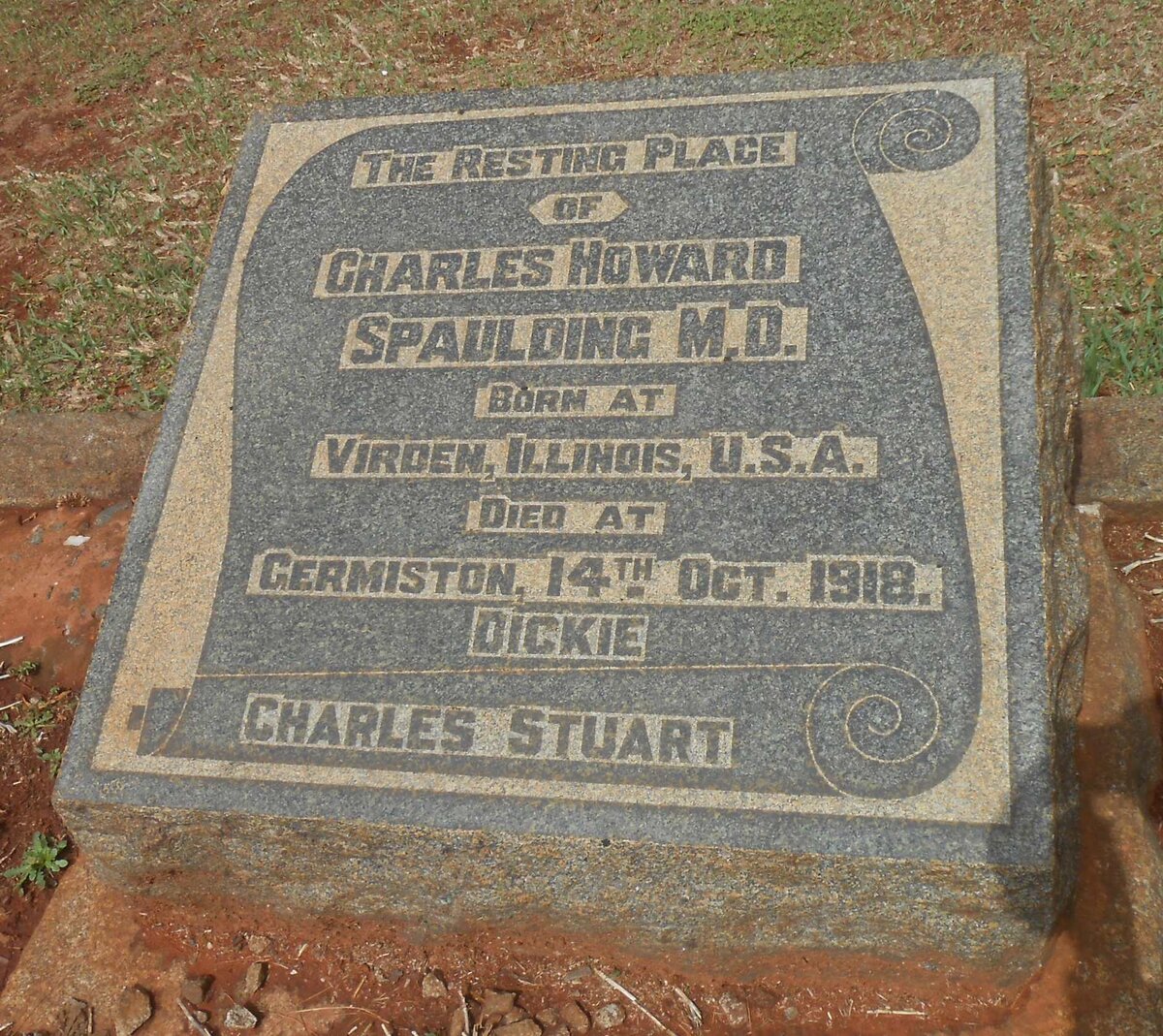 SPAULDING Charles Howard -1918