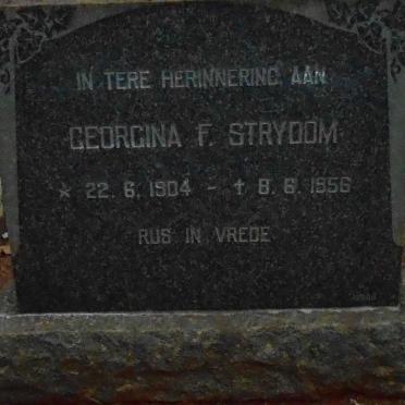 STRYDOM Georgina F. 1904-1956