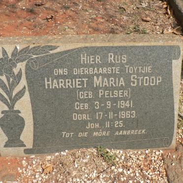 STOOP Harriet Maria nee PELSER 1941-1963