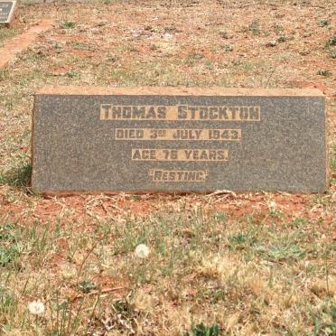 STOCKTON Thomas -1943