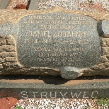 STRUYWEG Daniel Johannes 1916-1952