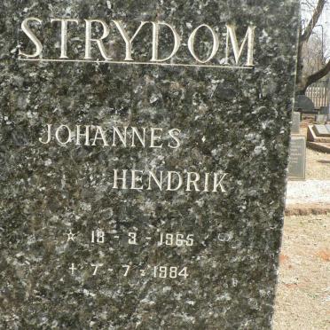 STRYDOM Johannes Hendrik 1965-1984