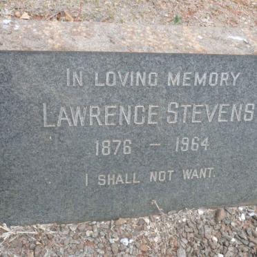 STEVENS Lawrence 1876-1964