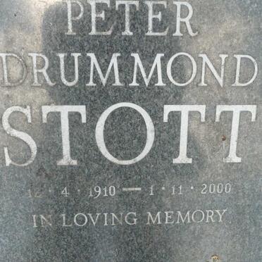 STOTT Peter Drummond 1910-2000