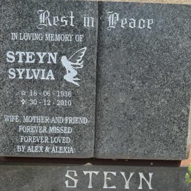 STEYN Sylvia 1936-2010