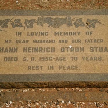 STUART Johann Heinrich Otrom -1956