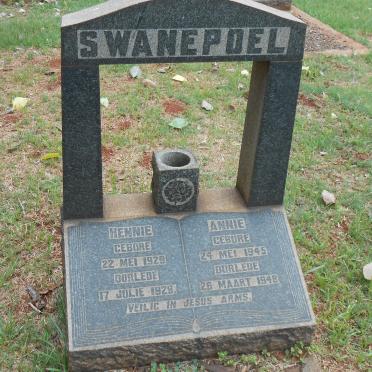 SWANEPOEL Hennie 1929-1929 :: SWANEPOEL Annie 1945-1948