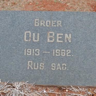 SWART Ben 1913-1962