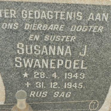 SWANEPOEL Susanna J. 1943-1945