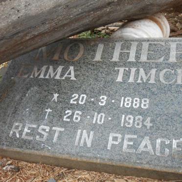 TIMCKE Edward Joseph -1932 &amp; Emma 1888-1984