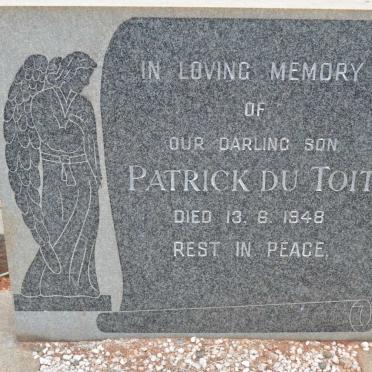 TOIT Patrick, du -1948