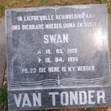 TONDER Swan, van 1929-1996