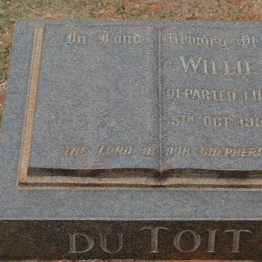 TOIT Willie, du -1953