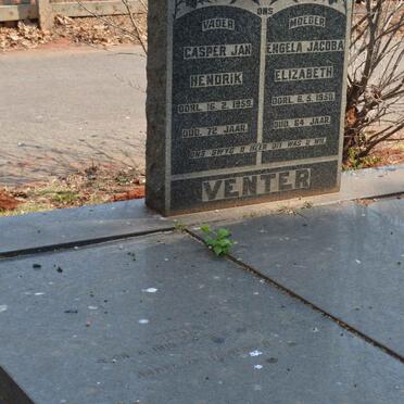 VENTER Casper Jan Hendrik -1959 &amp; Engela Jacoba Elizabeth -1950 :: VENTER Louis 1916-1977
