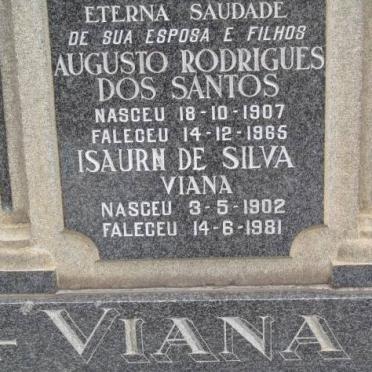 VIANA Augusto Rodrigues Dos Santos 1907-1965 &amp; Isaurn de Silva 1902-1981