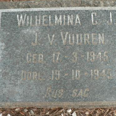 VUUREN Wilhelmina C.J., J.v. 1945-1945