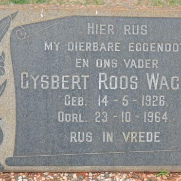 WAGNER Gysbert Roos 1926-1964