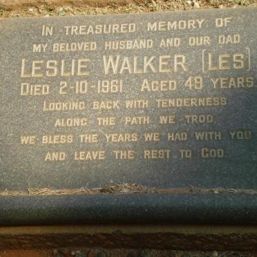 WALKER Leslie -1961