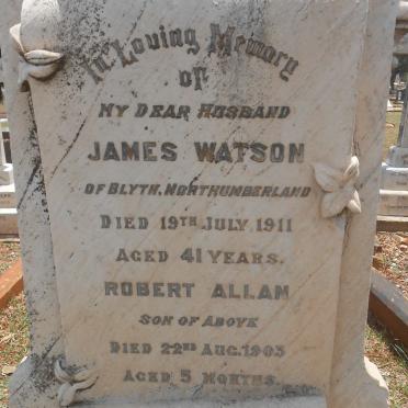 WATSON James -1911 :: WATSON Robert Allan -1903