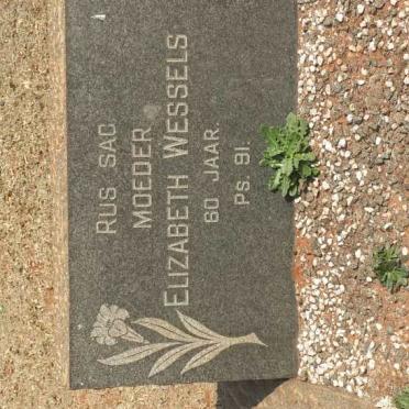 WESSELS Elizabeth