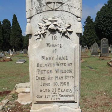 WILSON Mary Jane -1908
