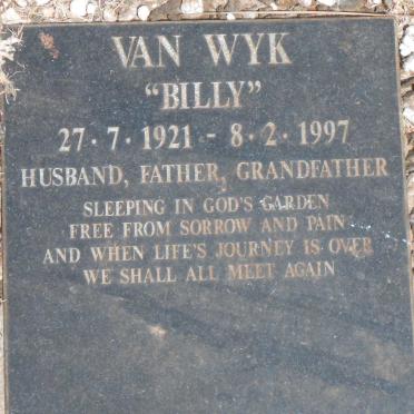 WYK Billy, van 1921-1997