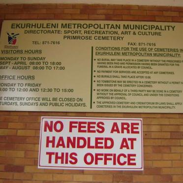 02. Primrose Cemetery