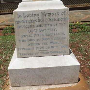 03. 84th Battery Royal Field Artillery Memorial