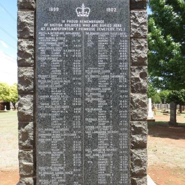 Memorial British Soldiers 1