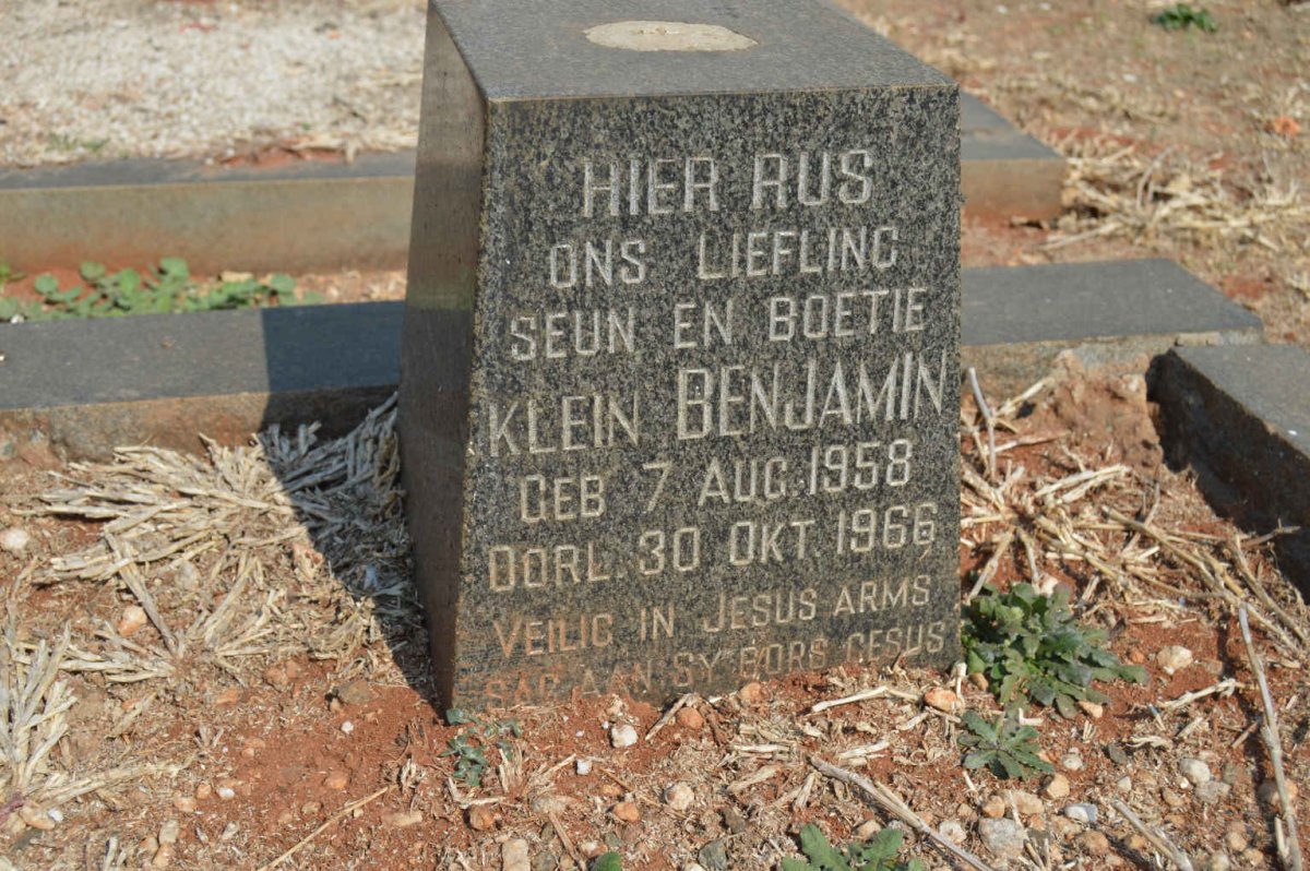 ? Benjamin 1958-1966