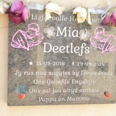 DEETLEFS Mia 2016-2016
