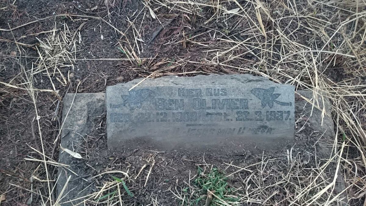 OLIVIER Ben 1909-1937