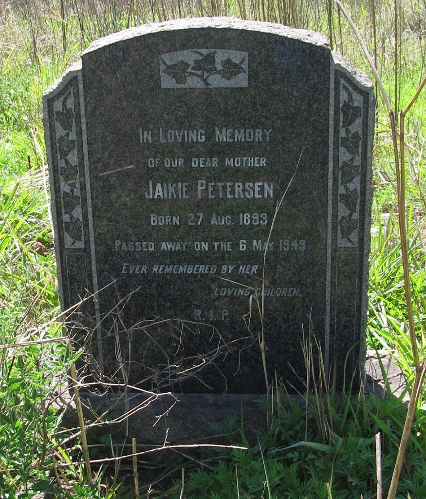PETERSEN Jaikie 1893-1949