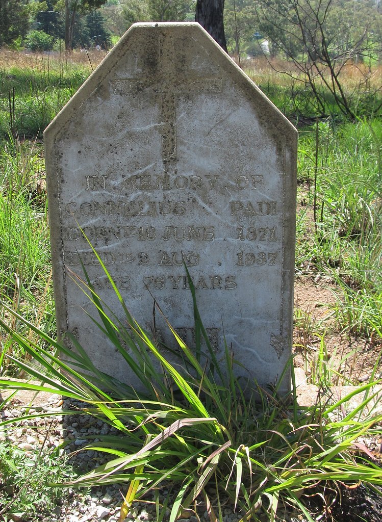 PADI Connelius 1871-1937