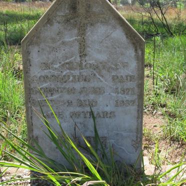 PADI Connelius 1871-1937