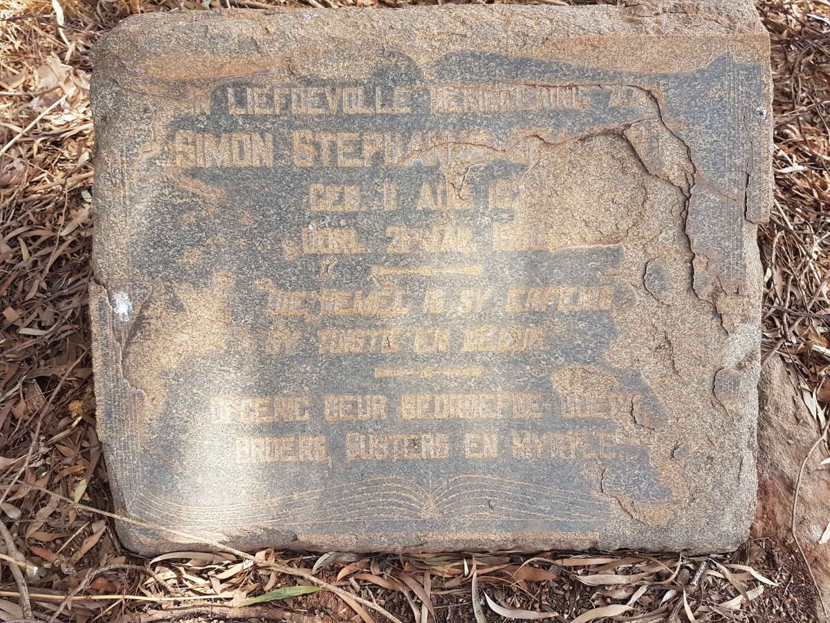 DELPORT Simon Stephanus 1920-1950