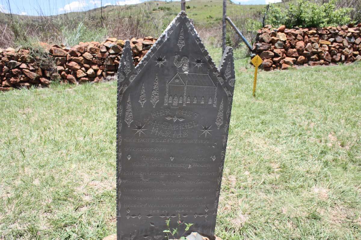 MARAIS Jan Gabriel 1817-?